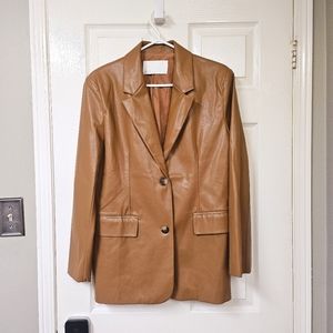 Oak + Fort leather jacket